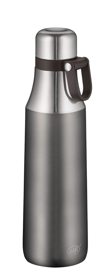 Alfi City Bottle Loop Thermosflasche Edelstahl 500 ml cool grey